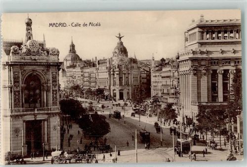 Madrid Straßenbahn Calle de Alcala