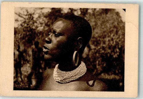 Yaounde Tracht Foto AK