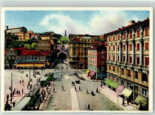 Trieste / Triest / Trst Straßenbahn Piazza Goldoni