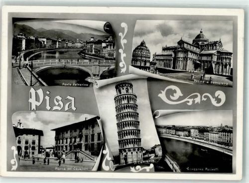 Pisa Schiefer Turm Dom Piazza dei Cavalieri