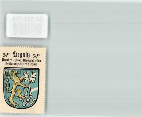 Liegnitz Wappen Liegnitz Preußen Prov. Niederschlesien Reg. Bez. Liegnitz