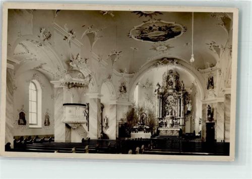 Schapbach Inneres der Kirche