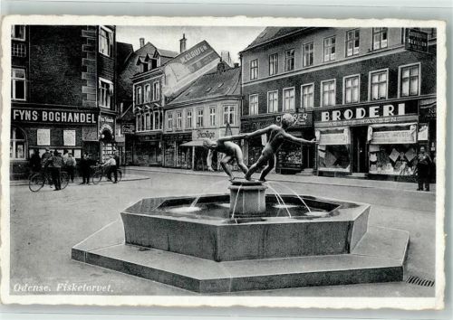 Ottensee Denkmal Brunnen Handlung Fisketorvet Nachgebühr