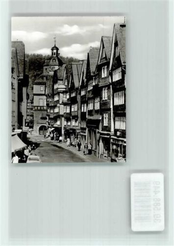 Herborn Hauptstraße mit Blick zum Rathaus