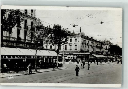 Toulouse 1943 Grand Cafe Boulevard de Strasburg Feldpost WK II