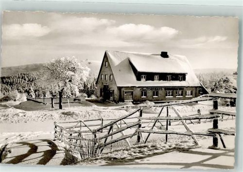 Torfhaus Gasthaus Das Torfhaus Winter Foto AK