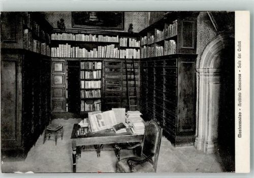 Montecassino Abbazia Bibliothek