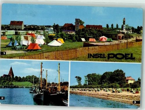 Timmendorf 1970 Campingplatz und Leuchtturm Hafen Kirchdorf Schwarzer Busch