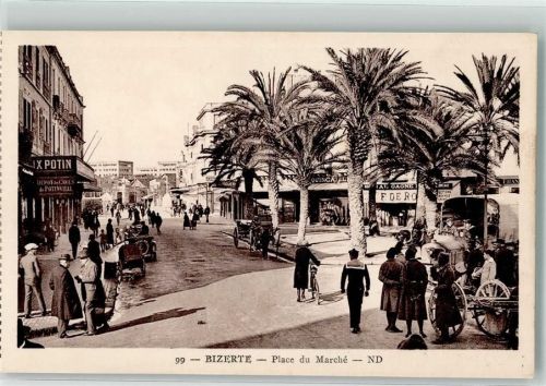 Bizerte Marktplatz