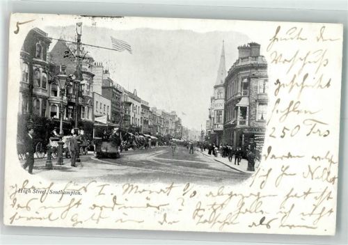 Southampton Straßenbahn High Street