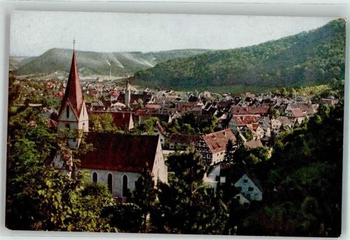 Blaubeuren Blick auf die Stadt