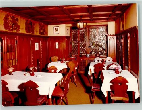 Staufen Gasthaus Löwen Fauststube Foto Original aus Archiv eines Ansichtskartenverlags