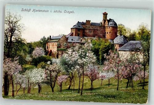Hartenstein Schloss Hartenstein vor der Zerstörung 1945