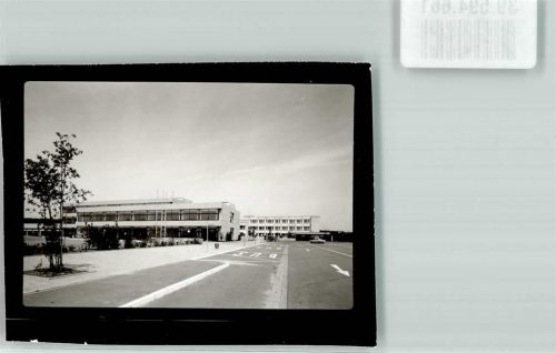 Erlenbach Ort handschriftlich Gymnasium Foto Original aus Archiv eines Ansichtskartenverlags
