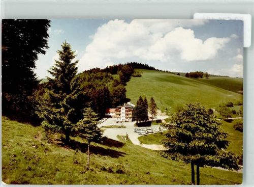 Wieden Hotel Wiedener Eck VW Käfer Omnibus Ort handschriftlich Foto Orginal aus Archiv eines Ansichtskartenverlags