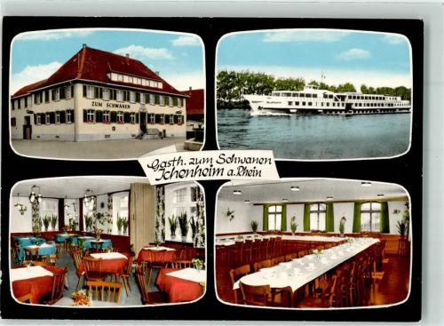 77743 W7607 Ichenheim - Gasthaus zum Schwanen Fähre