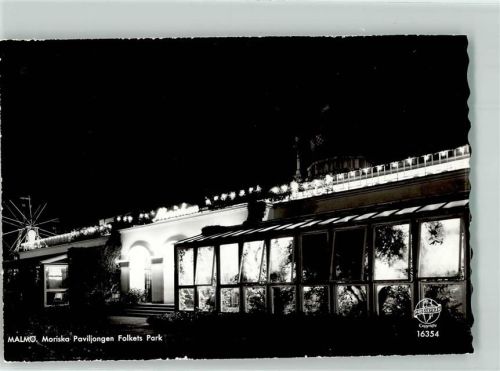 Malmö 1959 Gasthaus nacht