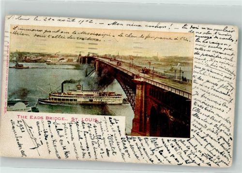 St. Louis 1902 The Eads Bridge