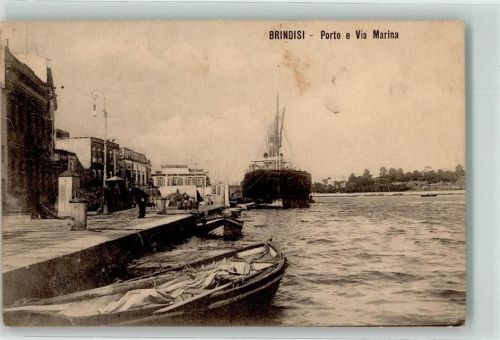 Brindisi 1921 Hafen