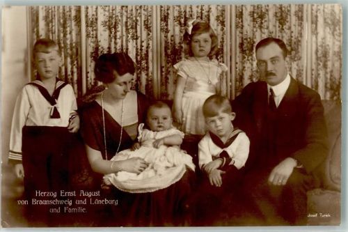 Herzog Ernst August von Braunschweig u. Lüneburg u. Familie Foto Josef Turek