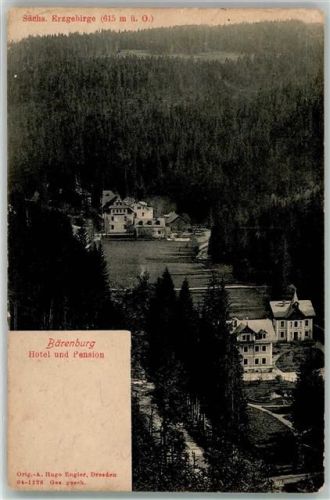 Bärenburg 1910 hor Pension