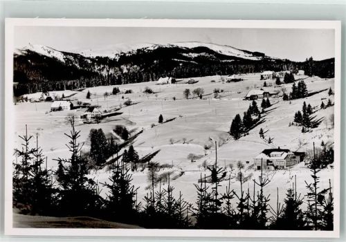 79868 W7828 Falkau - Gasthaus zur Krone Vogelschau Winter