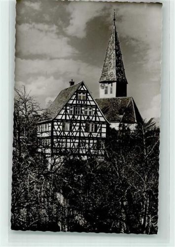 Kusterdingen Kirche und Pfarrhaus