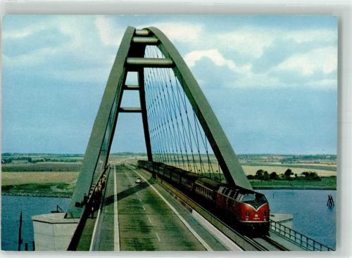 Großenbrode Eisenbahn auf der Fehmarnsundbrücke