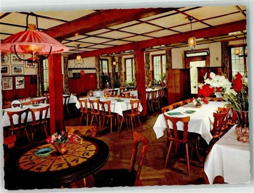 Haslach Gasthaus zum Storchen Gaststube