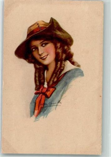 1923 Frau mit Hut