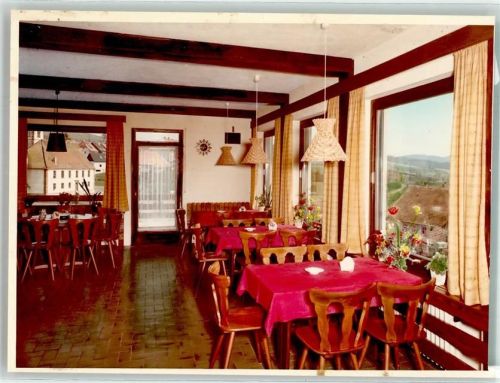 Gersbach Gasthaus Hägishof Ort handschriftlich Foto Orginal aus Archiv eines Ansichtskartenverlags