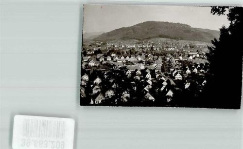 Haslach Kirche Ort handschriftlich Foto Original aus Archiv eines Ansichtskartenverlags