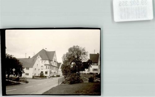 Langenneufnach Gasthaus zur Post Foto Original aus Archiv eines Ansichtskartenverlags Ort handschriftlich