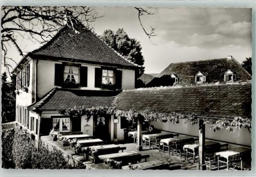 Schliengen Schloß Bürgeln Schloßwirtschaft Gasthaus Terrasse Blumen Gedicht Hebel