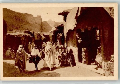 Biskra Tracht Rue a Sidi Okba