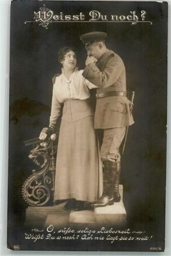 1917 Frau Spruch Weiss Du noch SB Nr.601-6