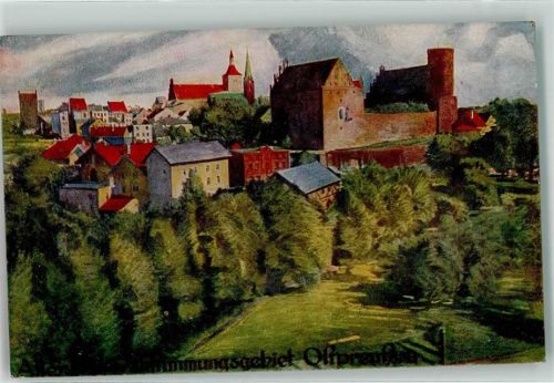Allenstein Burg Kirche
