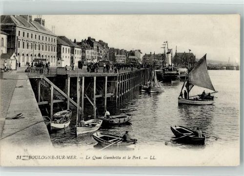 Boulogne-sur-Mer Hafen