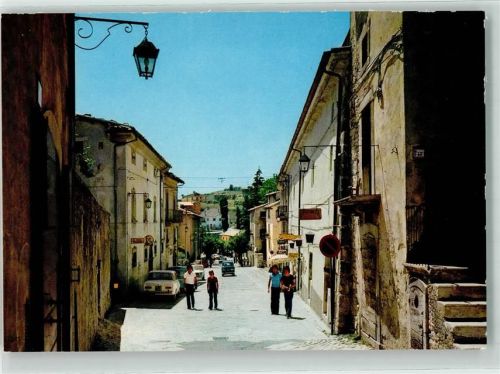Pescocostanzo Via Ottavio Colecchi Gasse Auto