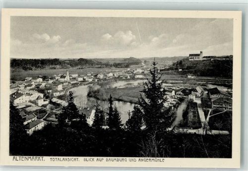 Altenmarkt Baumburg Angermühle Vogelschau