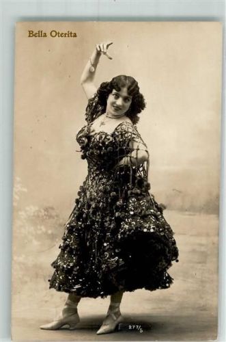 1913 Bella Oterita Mode Spanish actress Belle epoch Tanz
