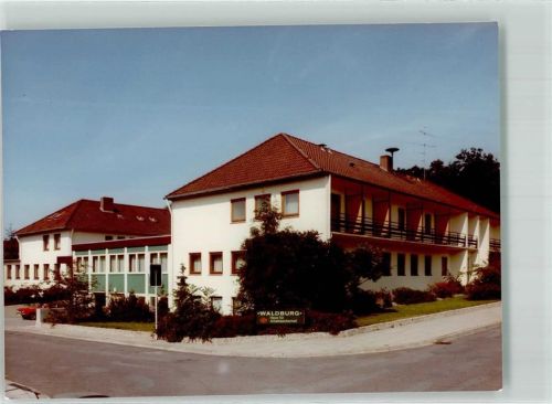 Bad Bevensen Foto Original aus Archiv eines Ansichtskartenverlags Waldburg Haus der Arbeitssicherheit Ort handschriftlich