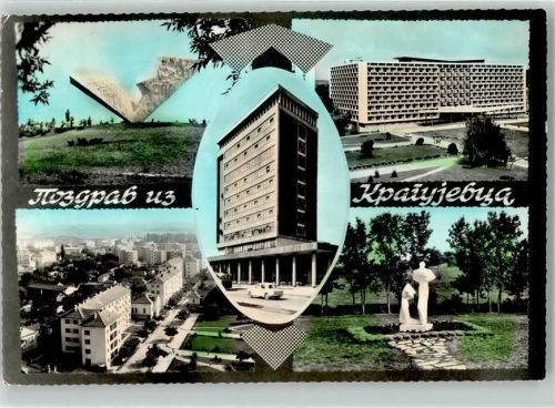 Kraljevica 1963 Foto AK Denkmal Hotel
