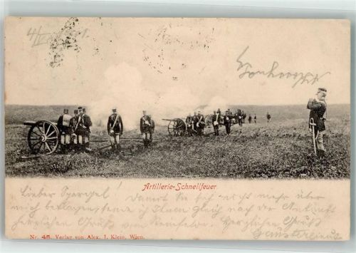 1901 Artillerie-Schnellfeuer