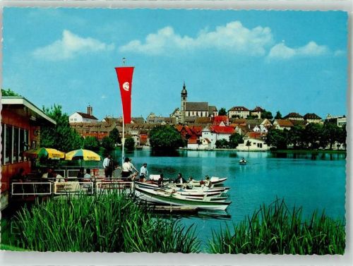 Böblingen Oberer See Ruderboot
