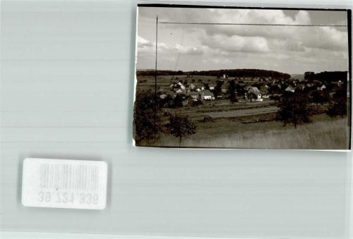 Untershausen Ort handschriftlich Foto Original aus Archiv eines Ansichtskartenverlags