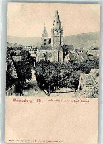 Wissembourg Kirche Peter und Paul