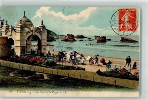 Biarritz 1912 Strand