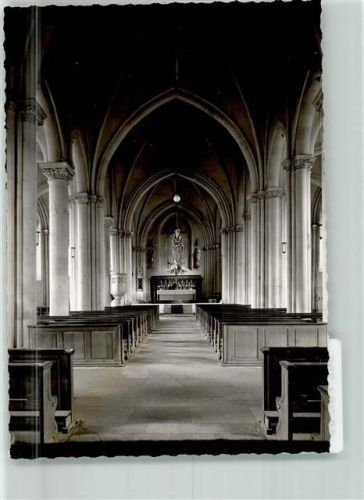 Billerbeck Kirche St. Johannis Ort handschriftlich Foto Original aus Archiv eines Ansichtskartenverlags