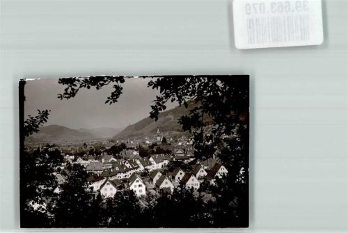Haslach Kirche Ort handschriftlich Foto Original aus Archiv eines Ansichtskartenverlags